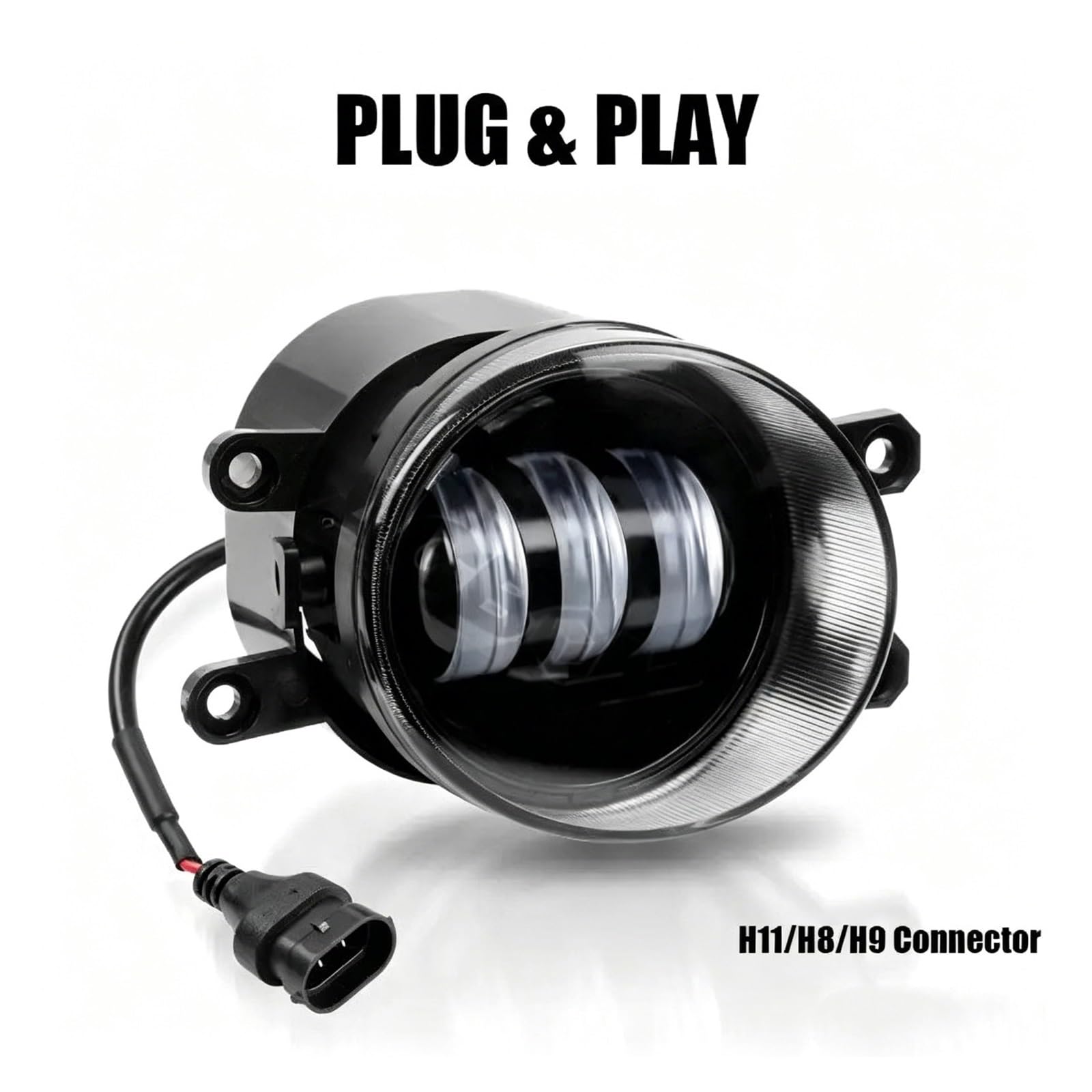 Inundacion spot Para Lexus Para GS350 GS450h GS460 2013-2015 Luces Antiniebla LED De 3,5 Pulgadas Lámparas Conducción Lentes H11(2PCS No DRL)