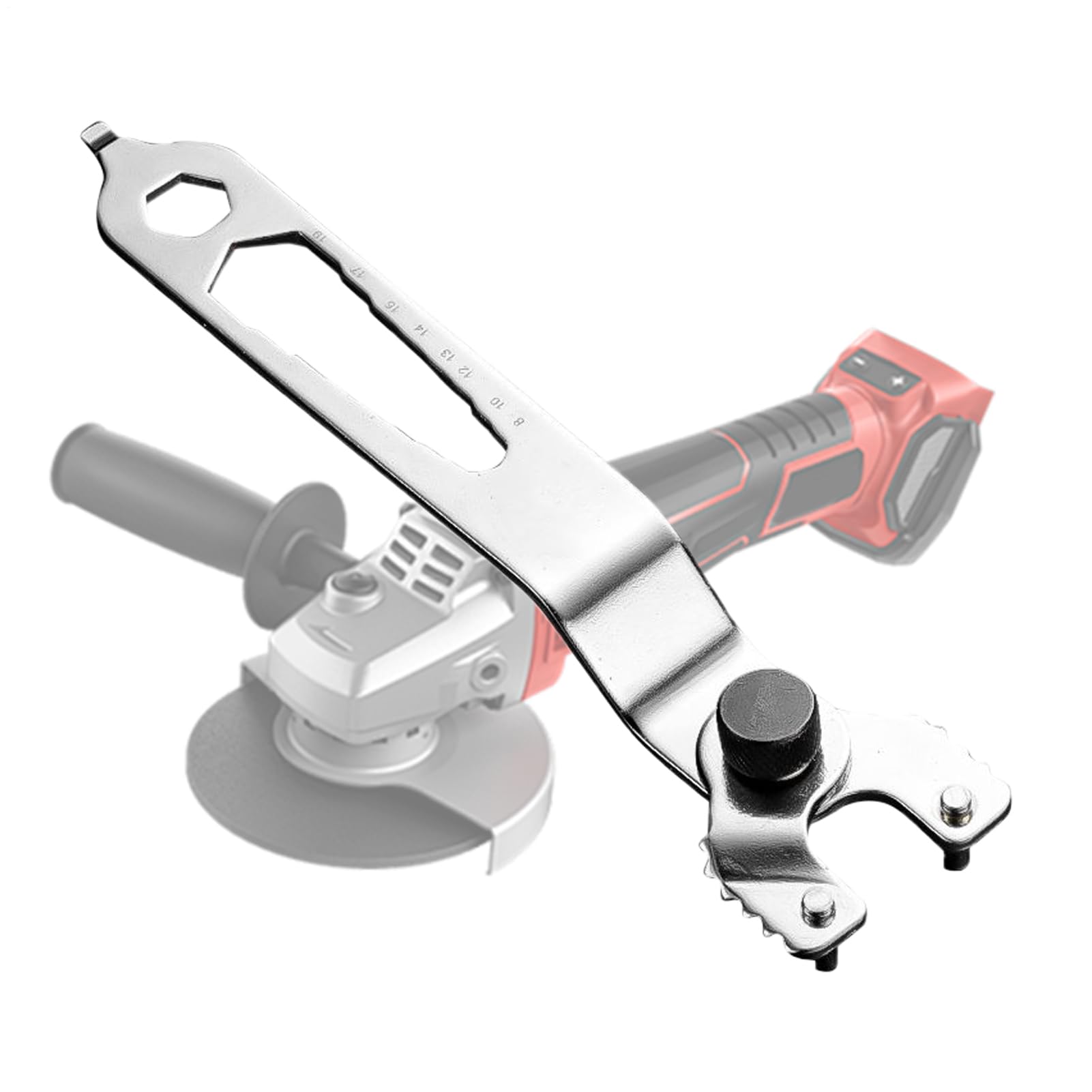 Genérico Llave De Seguridad - Llave Universal Para Amoladora | Ajustable Para Taller Electrico Industrial Hogar Fontaneria Construccion Automotriz