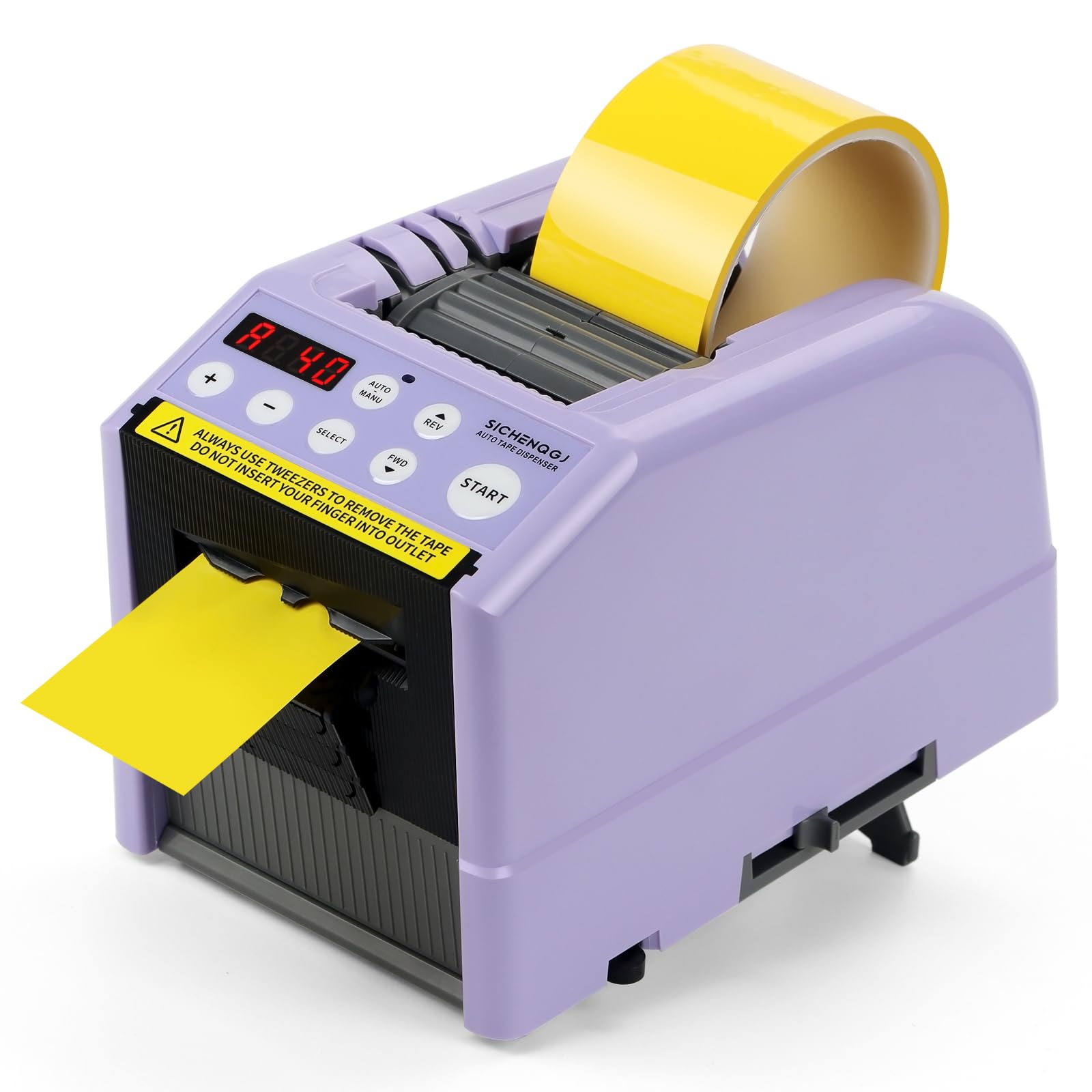 Photo 1 of Ribbon Cutting Machine, Automatic Tape Dispenser, 6-60mm Width, 5-999mm Length, Ideal for Restaurants, Business & Home