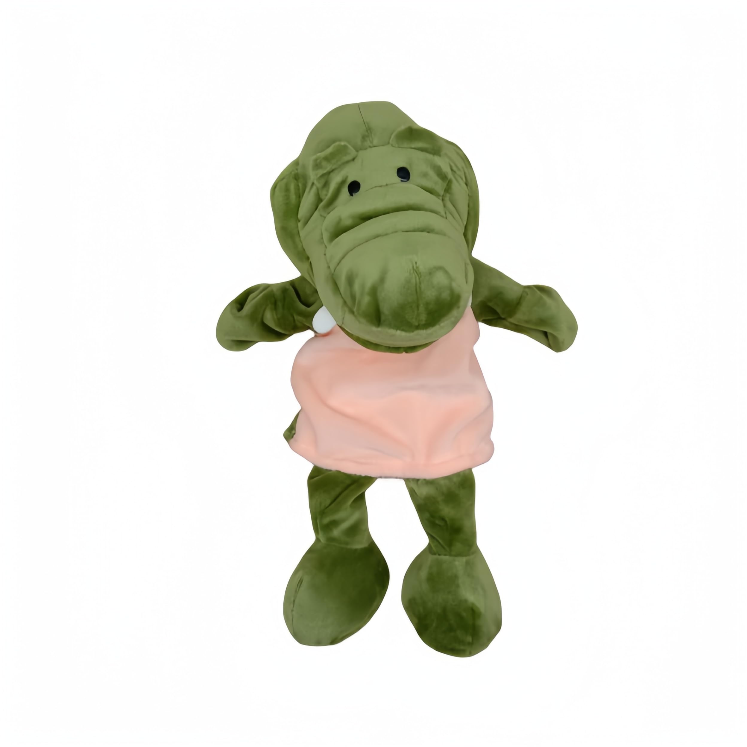 Proumhang Marionetas De Mano De Cuerpo Completo para Niños,Animal Títeres de Mano Granja Títeres Juguetes Set,Juguetes de Peluche con Boca Abierta Móvil,Regalos para Niños y Niñas 35cm Cocodrilo — view 2