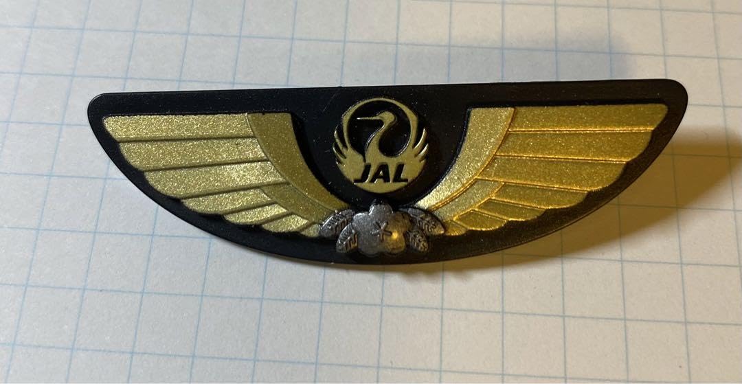 Amazon | JAL ウイングバッチ(レプリカ) 付き | バッジ | おもちゃ