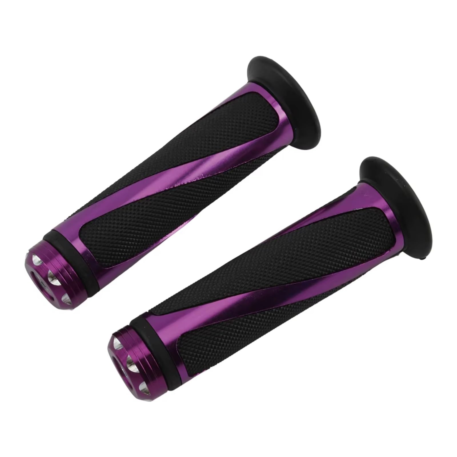 Para Ducati Cubiertas Manillar Motocicleta Funda Puños Agarre Universal Fundas manillar moto | Fundas para manillar de motocicleta de 7/8 "y 22mm, funda para puños de agarre Universal(PURPLE)
