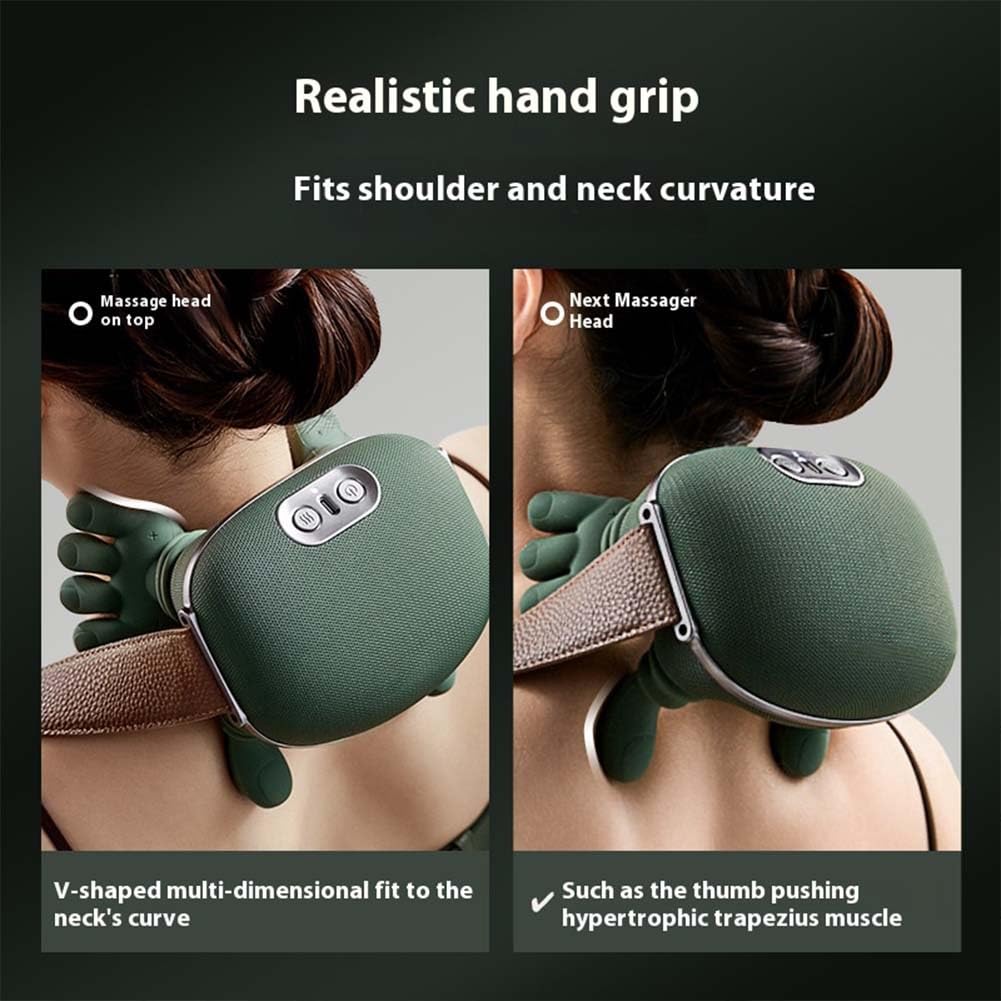Nacken- Und Schulter-Profi-Hände, Handiva Massage-Handmassagegerät Mit Fingern, Slaasoo N7 Master Hand-Schulter- Und Nackenmassagegerät, Elektrisch, Zervikal Für Nacken(1pc)