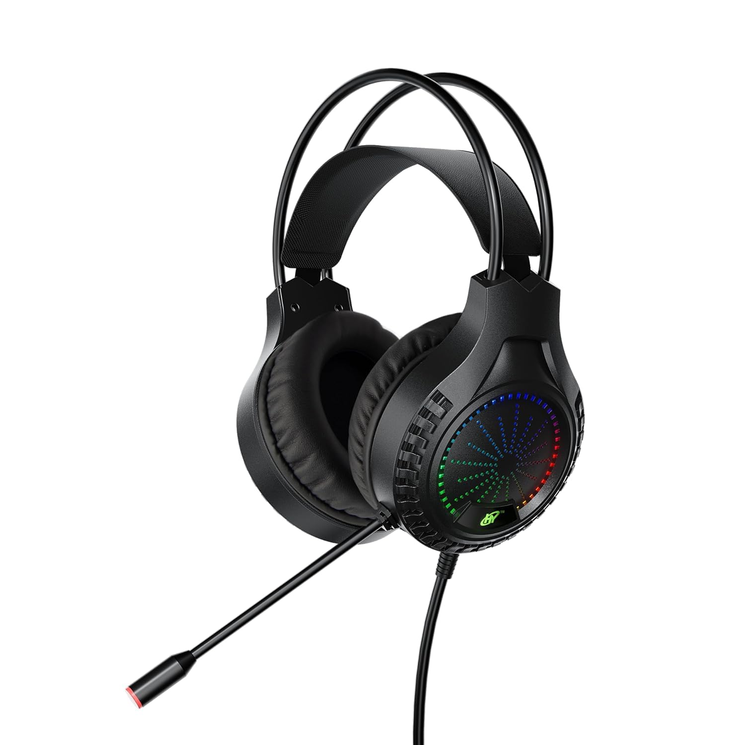 See full amazon price history chart for HY HYBEATS Gaming Headphones 3.5mm + USB Connector | 40mm Drivers | Over The Ear Headphone with Mic & RGB Light (Black) HY HYBEATS Gaming Headphones 3.5mm + USB Connector | 40mm Drivers | Over The Ear Headphone with Mic & RGB Light (Black) (B0CNH5RR67) Amazon Price History, Amazon Price Tracker