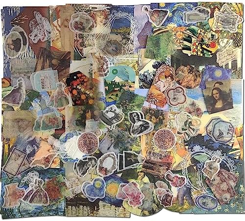 Gothic Scrapbook Sticker Set - 20 Blätter Forest Party Design