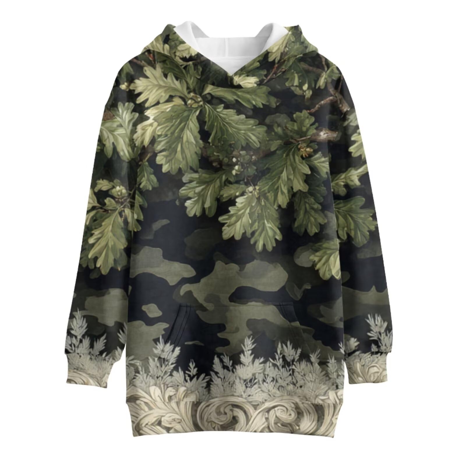 Pull à capuche doux contre le froid pour enfants avec poche pratique - 7
