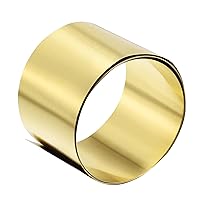 Vista 32 de uxcell Rollo de hoja de latón, placa 3,280.8 ft m x 82.0 ft m x 0.7 ft m de la hoja del metal