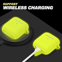 Vista 691 de Funda para AirPods Pro con kit de limpieza, funda de silicona suave para Apple AirPod Pro de 1ª/2ª generación, accesorios de funda AirPods Pro/Pro 2