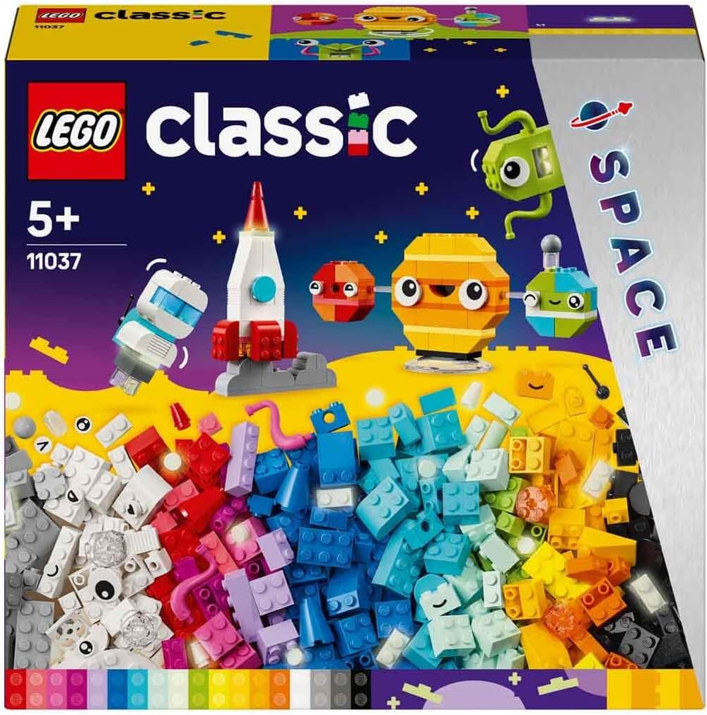 LEGO 11037 Classic Kreative Weltraumplaneten, Mini-Sonnensystem und mehr