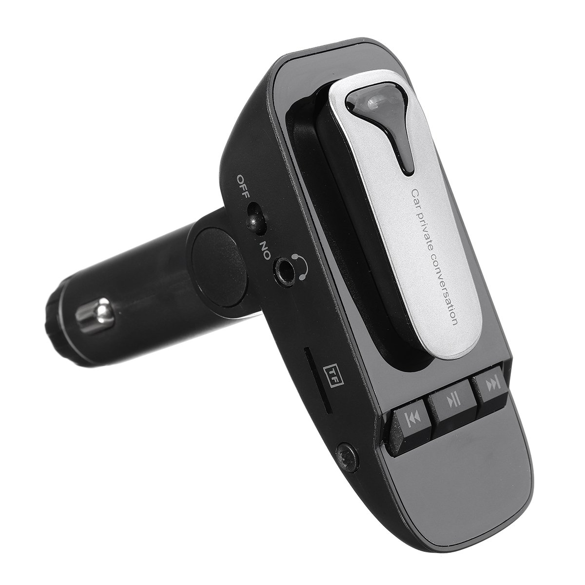 YONGYAO Er9 Wireless Bluetooth Vivavoce Auto Car Trasmettitore Fm Lettore Mp3 Con Auricolare