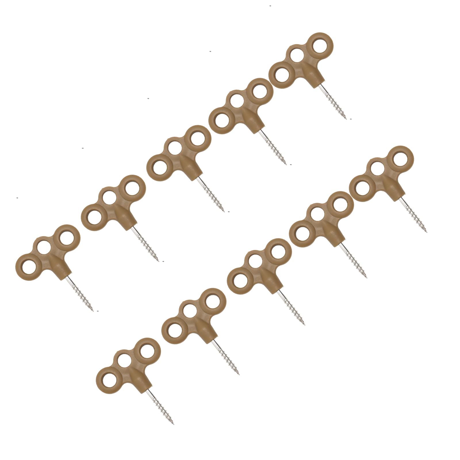 Tsophreniq Fixing Ground Nails Hiking Camping Ground Pin Travel Tent Nails Glowing Pegs for Secure Camping Setups Windproofed Tent Stakes