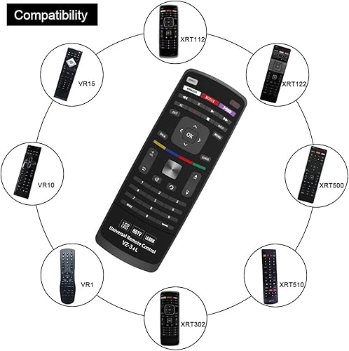 Miniatura 2 de Nuevo control remoto universal Vizio para todos los televisores de la marca VIZIO, Smart TV