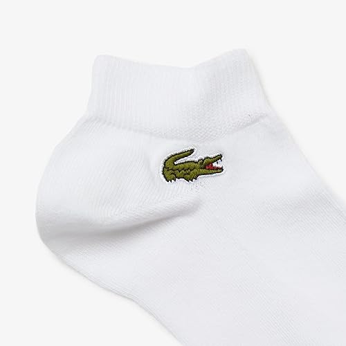 Miniatura 2 de Lacoste Paquete múltiple de 3 calcetines tobilleros de punto sólido para hombre