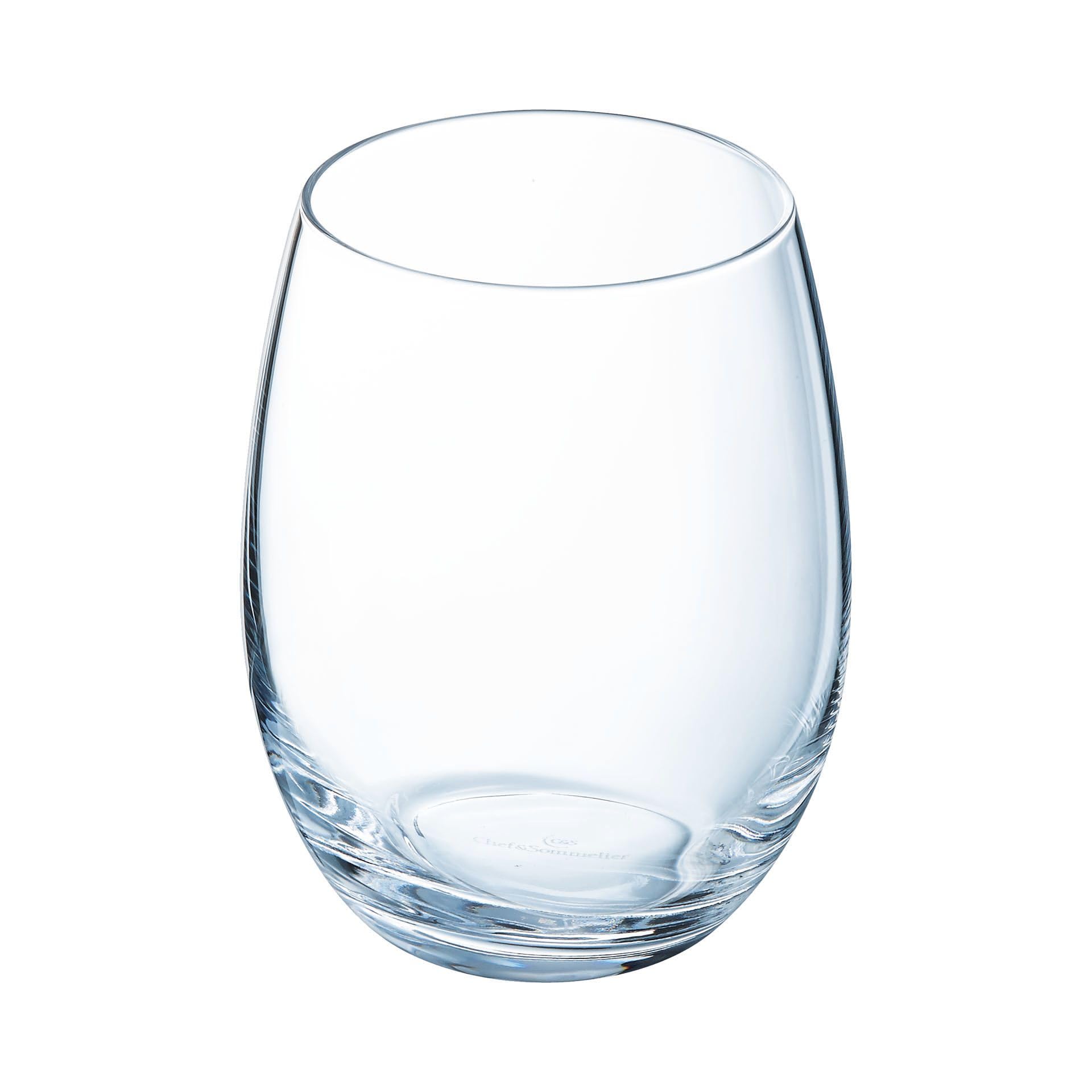 Chef&Sommelier Collection Primary - 6 bicchieri da 35 cL in Cristallino, moderno ed elegante bicchiere ad acqua e soda, resistenza fuori standard, trasparenza assoluta
