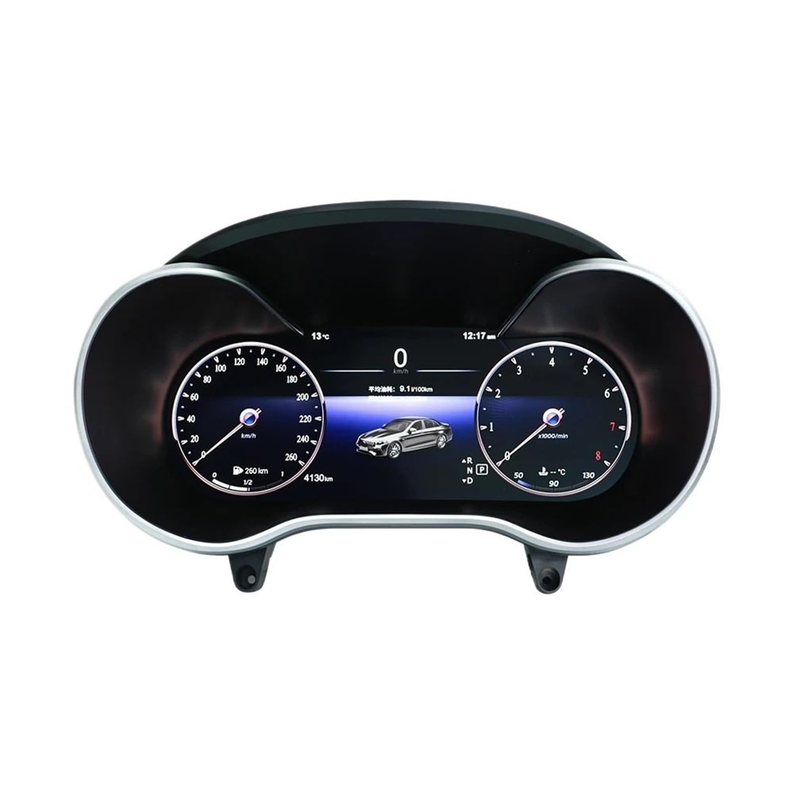 Cyfrowy miernik Do C200L C/GLC W205/W253 Wyświetlacz Head Up | 2015-2019 Panel LCD Prędkościomierz Wirtualny Instrument 12.3 ''cyfrowa Deska Rozdzielcza