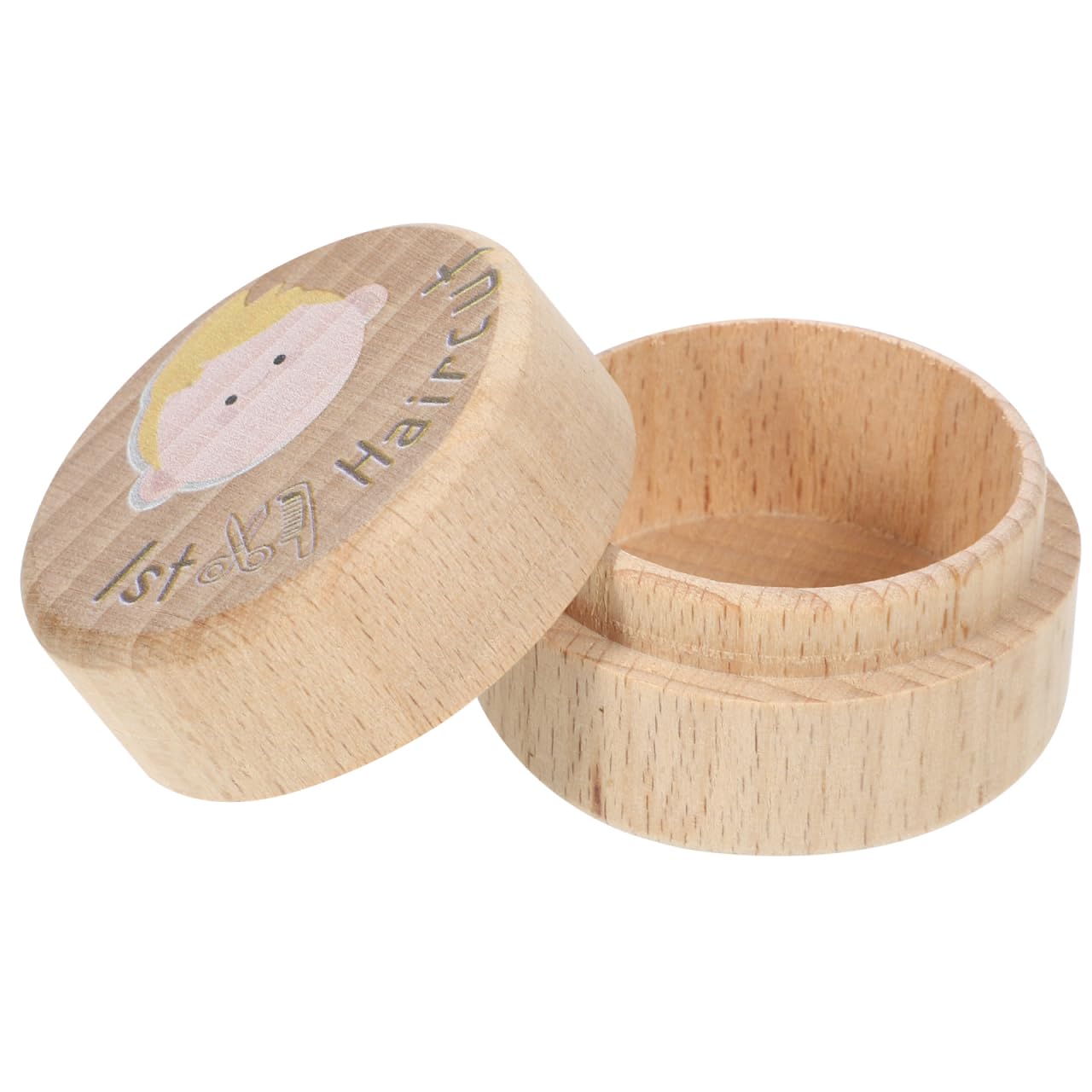 Holibanna Caja De Recuerdos De Corte De Pelo De Bebé Contenedor De Almacenamiento Para Primer Mechón Caja De Pelo De Bebé Para Niños Y Niñas Decoración Del Hogar Y Regalo Para Recién Nacidos