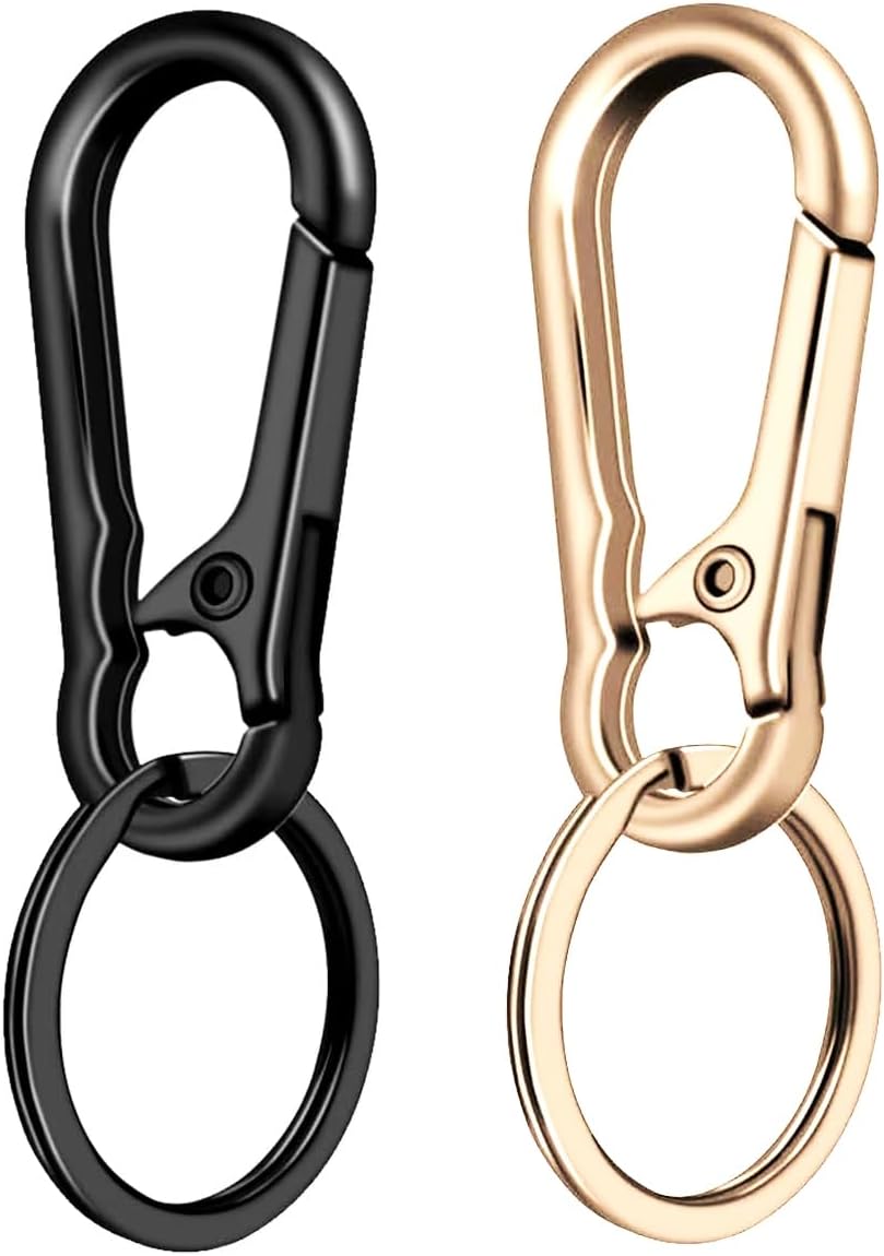 Heptour Metal Keychain, Keyring Key Chain Ring Chain Holder Organizer