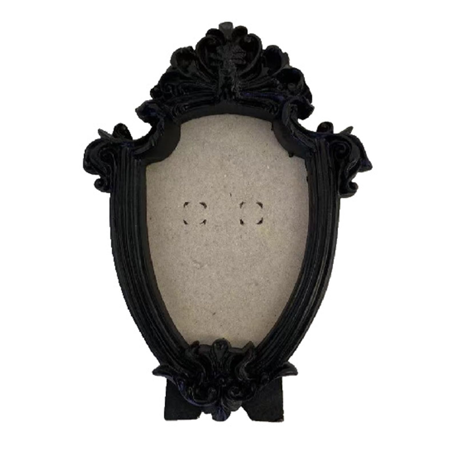 carotoe Antique Ornate Photo Frame with Florals Relief Retro Picture Frame Wall and Tabletop Display for Home Decors Art Gallery Decorative Photo