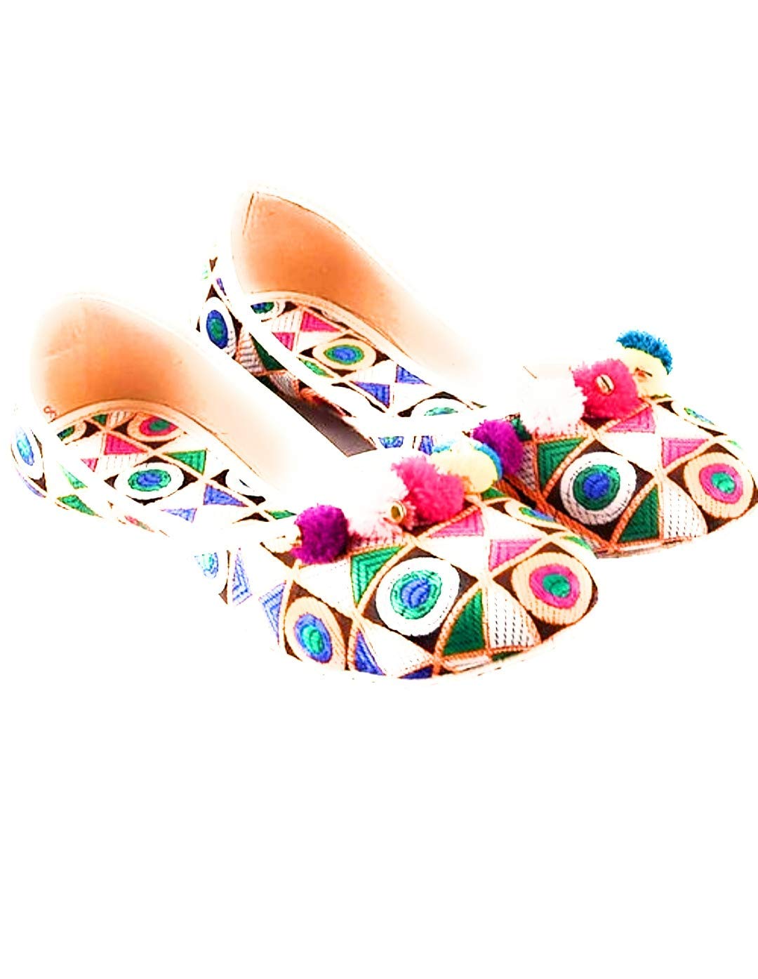 SHREE OL Womens Ballet Flat (Numeric_9) Multi (B077T3JW29) Amazon Price History, Amazon Price Tracker