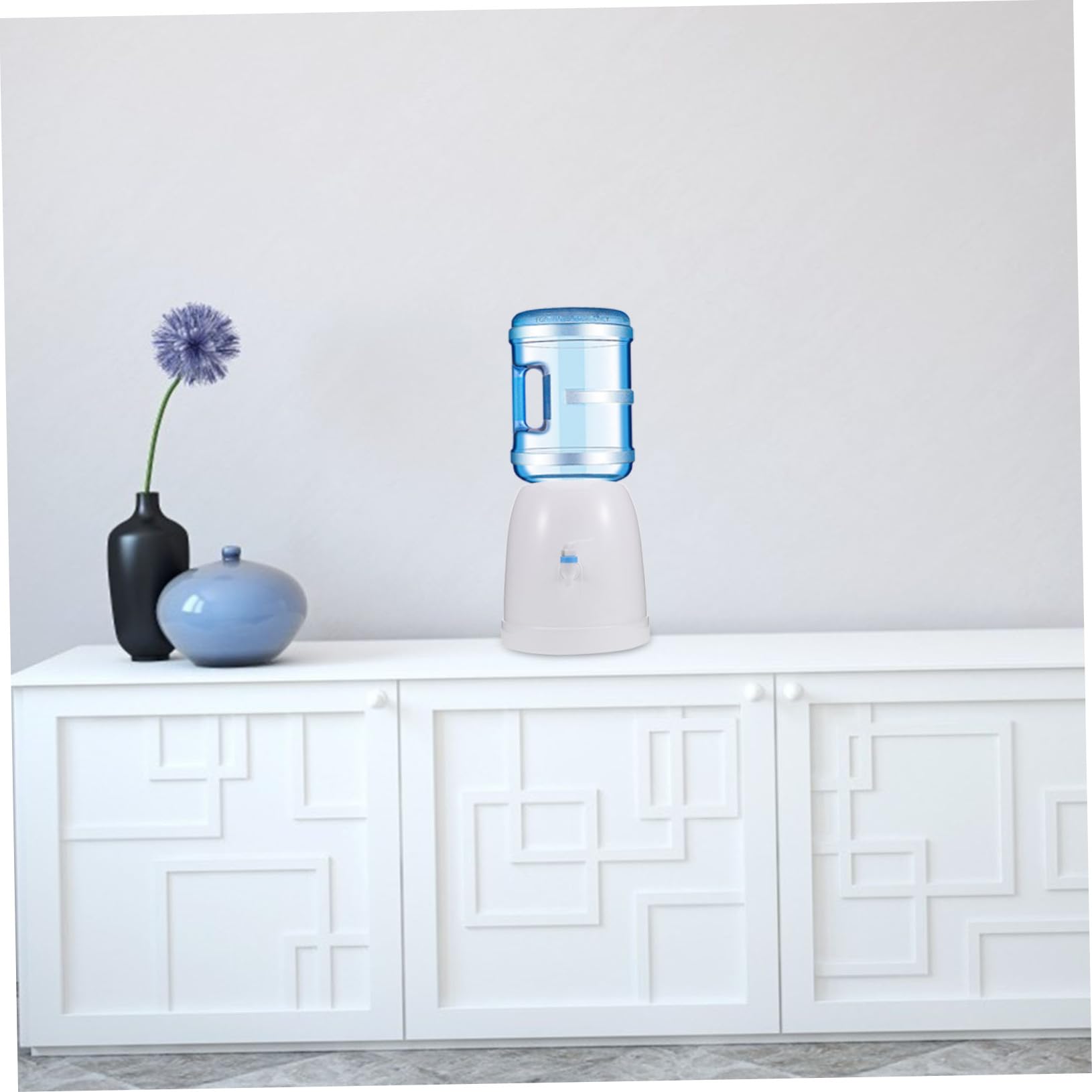 Mini Dispensador de Agua de Escritorio Blanco para Encimera