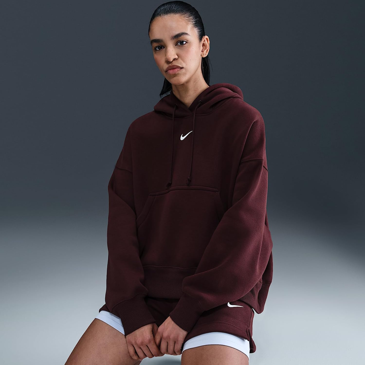 Nike womens Sportswear Phoenix Fleece Over-oversized Pullover Hoodie - Image 3