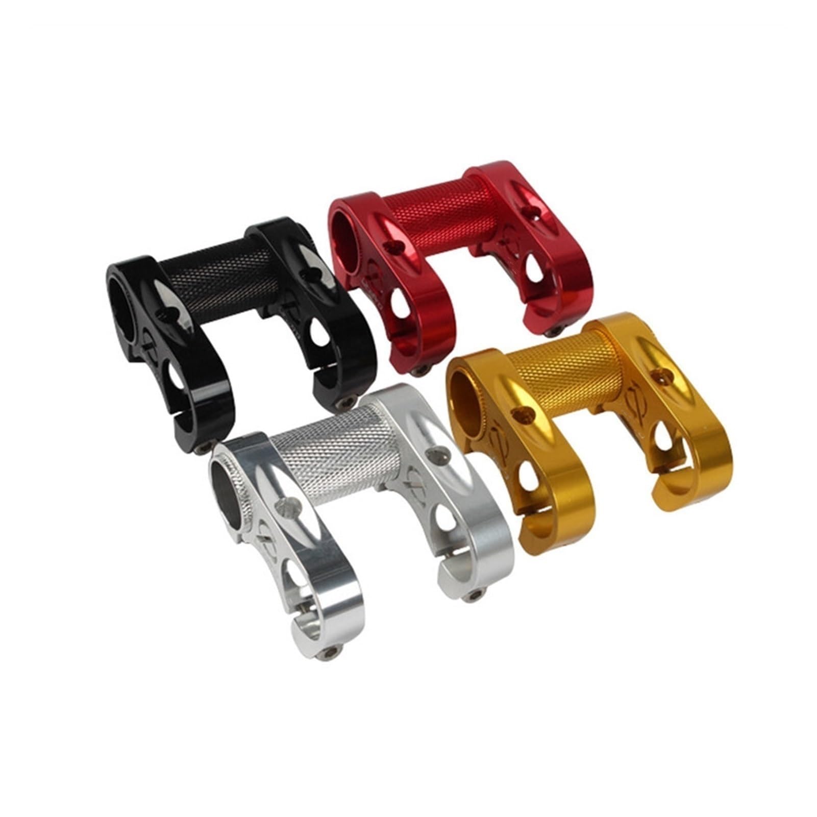 Prolunga Manubrio Bici，Alza Manubrio Bicicletta Bicycle Doppio Stelo Riser Capannone Bicycle Manubrio Regolabile Doppio Stelo Pieghevole Bike STEM Extender