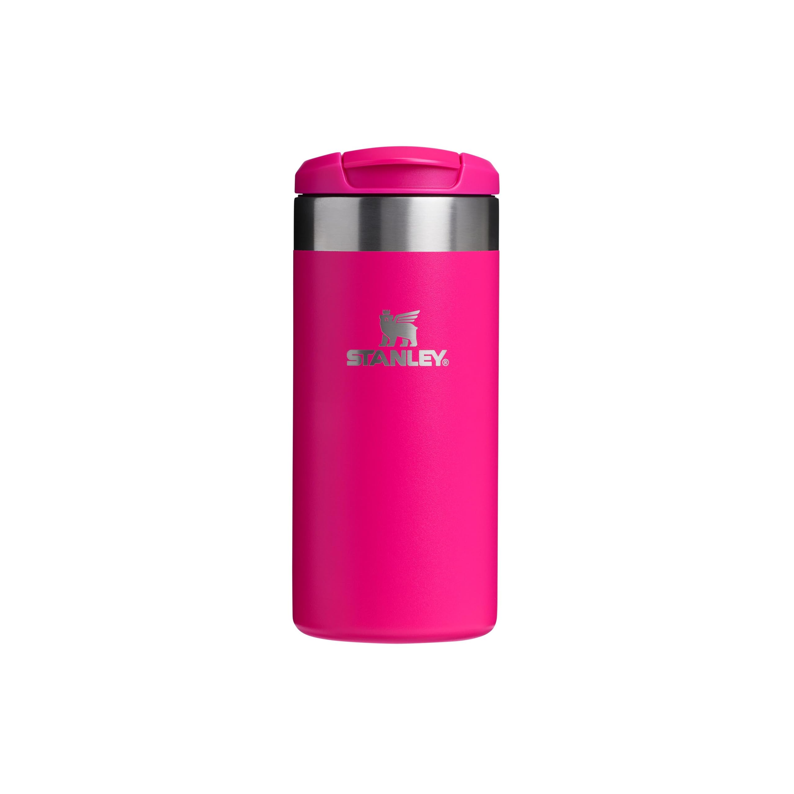 Sponsored Ad – Aerolight Transit Travel Mug 0.35L - Keeps 4 Hours Hot - 6 Hours Cold - Dishwasher Safe - Leakproof - Car Cup Holder Compatible - Insulated Coffee Cup - Pink Vibes