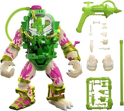Super7 Exclusive TMNT Teenage Mutant Ninja Turtle Ultimates Glow in The Dark Mutagen Man 7â€ Figure