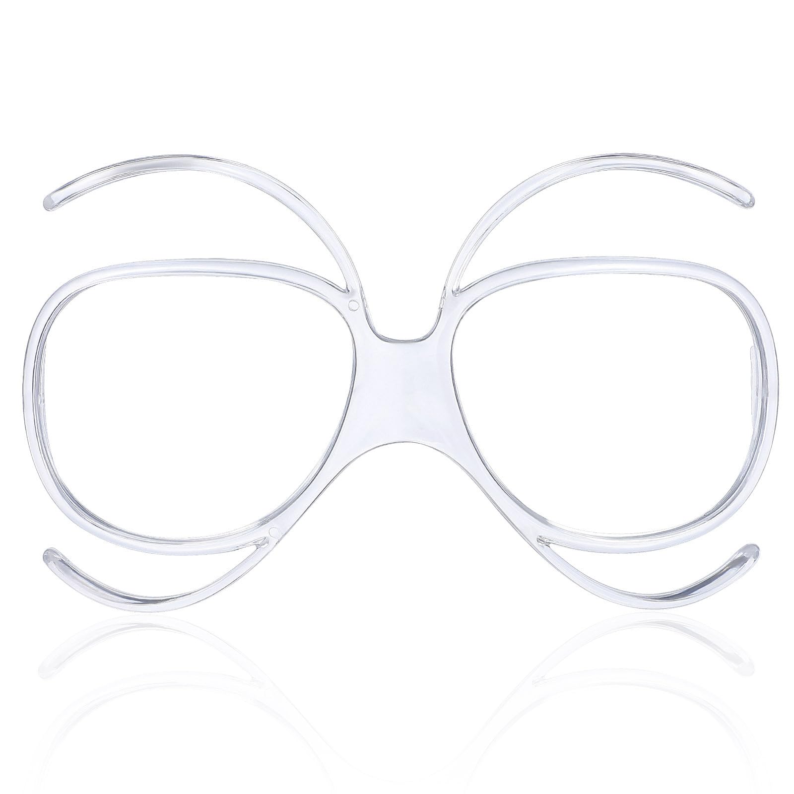 LIOOBO Occhiali da Sci da Prescrizione Rx Inserts Adattatore Ottico Adattatore Ottico Flessibile Bendible Bendible Dimensioni Universale Cornice Interna Snowboard Motorcycle Goggle