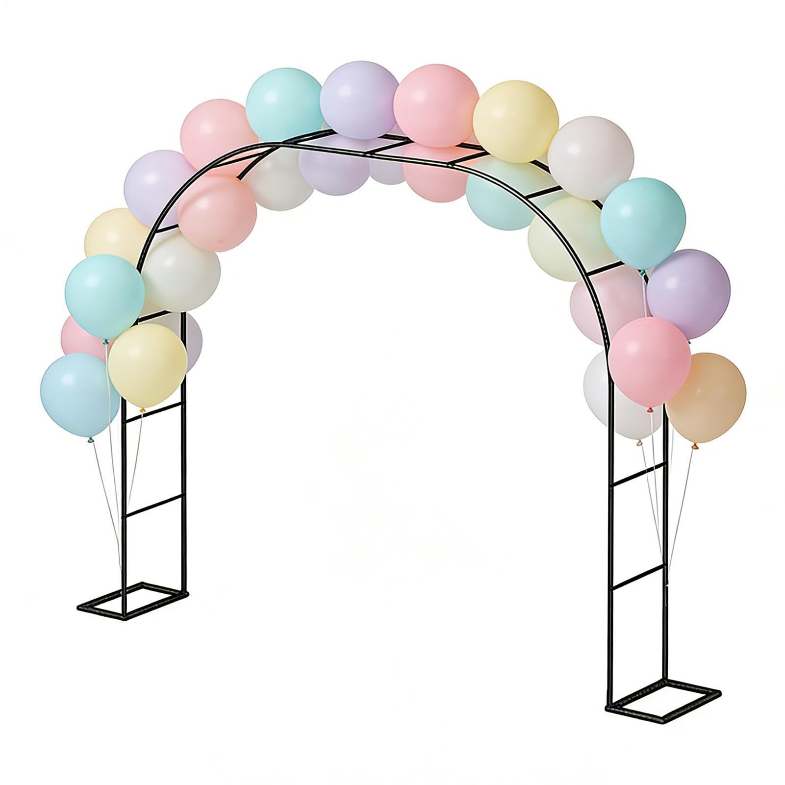 Treillis de jardin extérieur avec arche de grimpante métallique robuste et durable