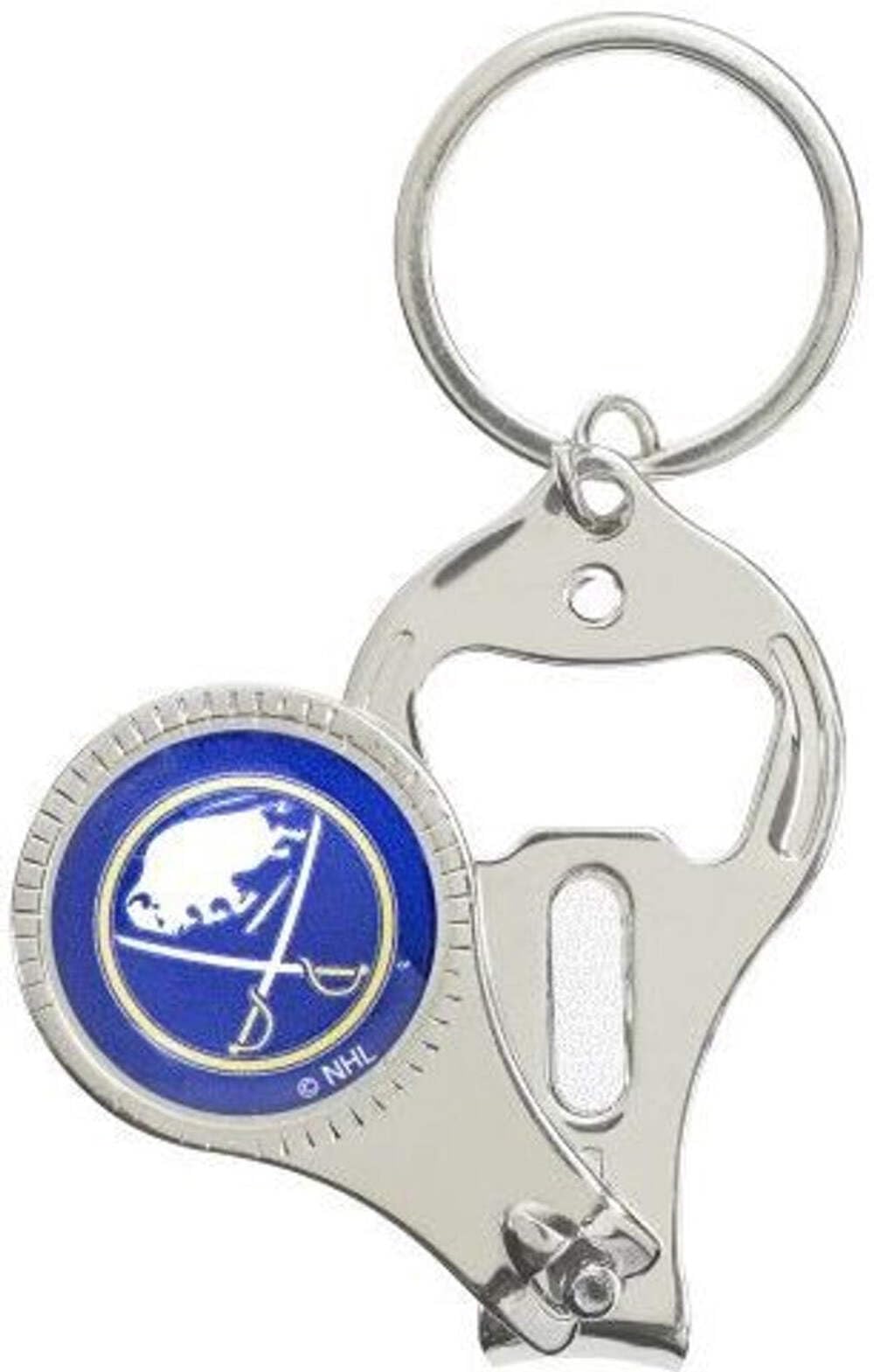 Porte-clés NHL Buffalo Sabres multifonction accessoire hockey taille unique