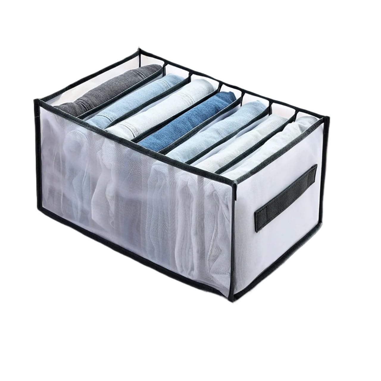 FVDZRFIE Sock Storage Box Fabric Underwear Bra Storage Box Sorting Panty Socks Compartment Drawer Organizer Home