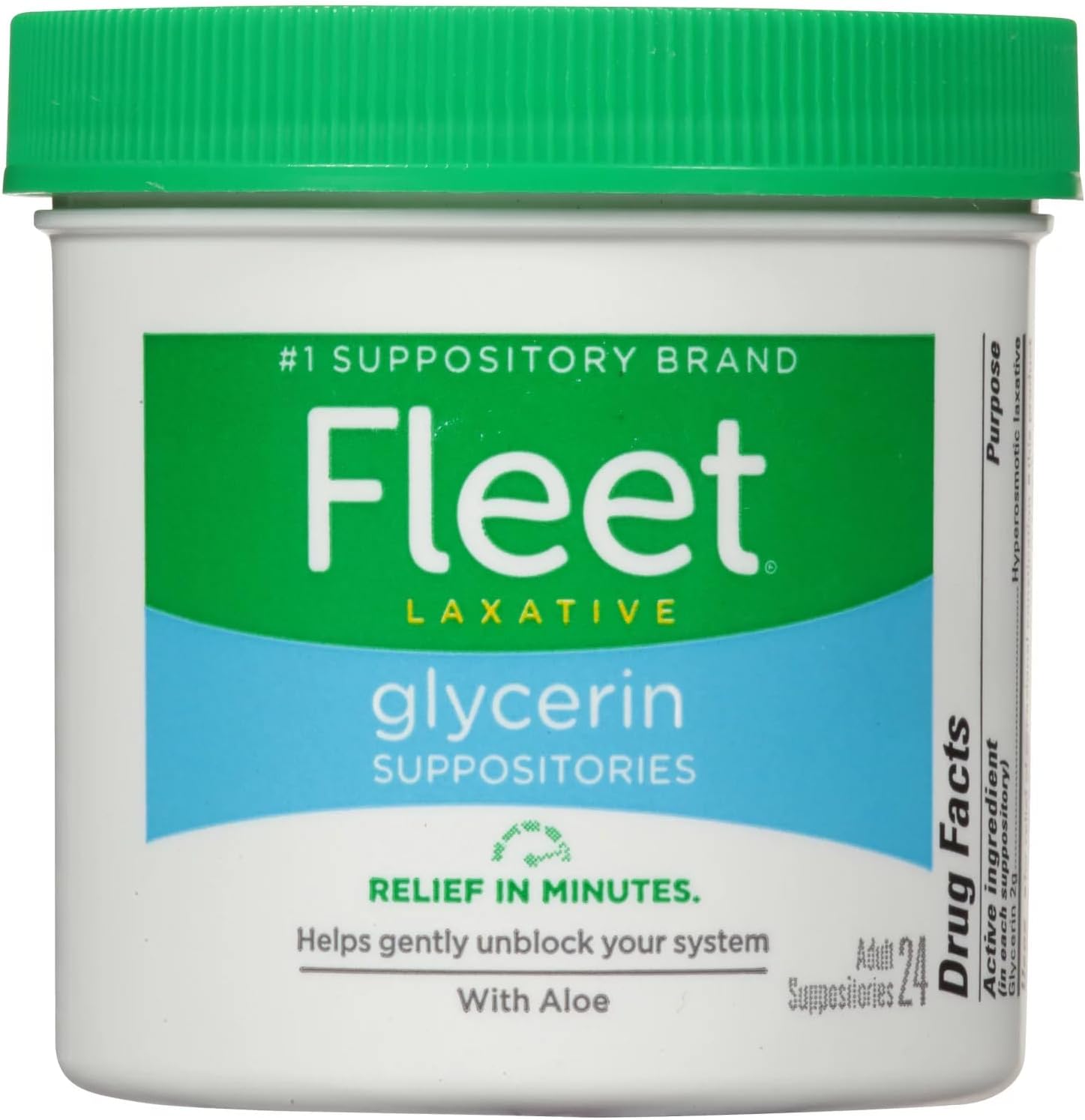 Suppos Adult Size 24s Fleet Adult Glycerin Suppository Laxatives