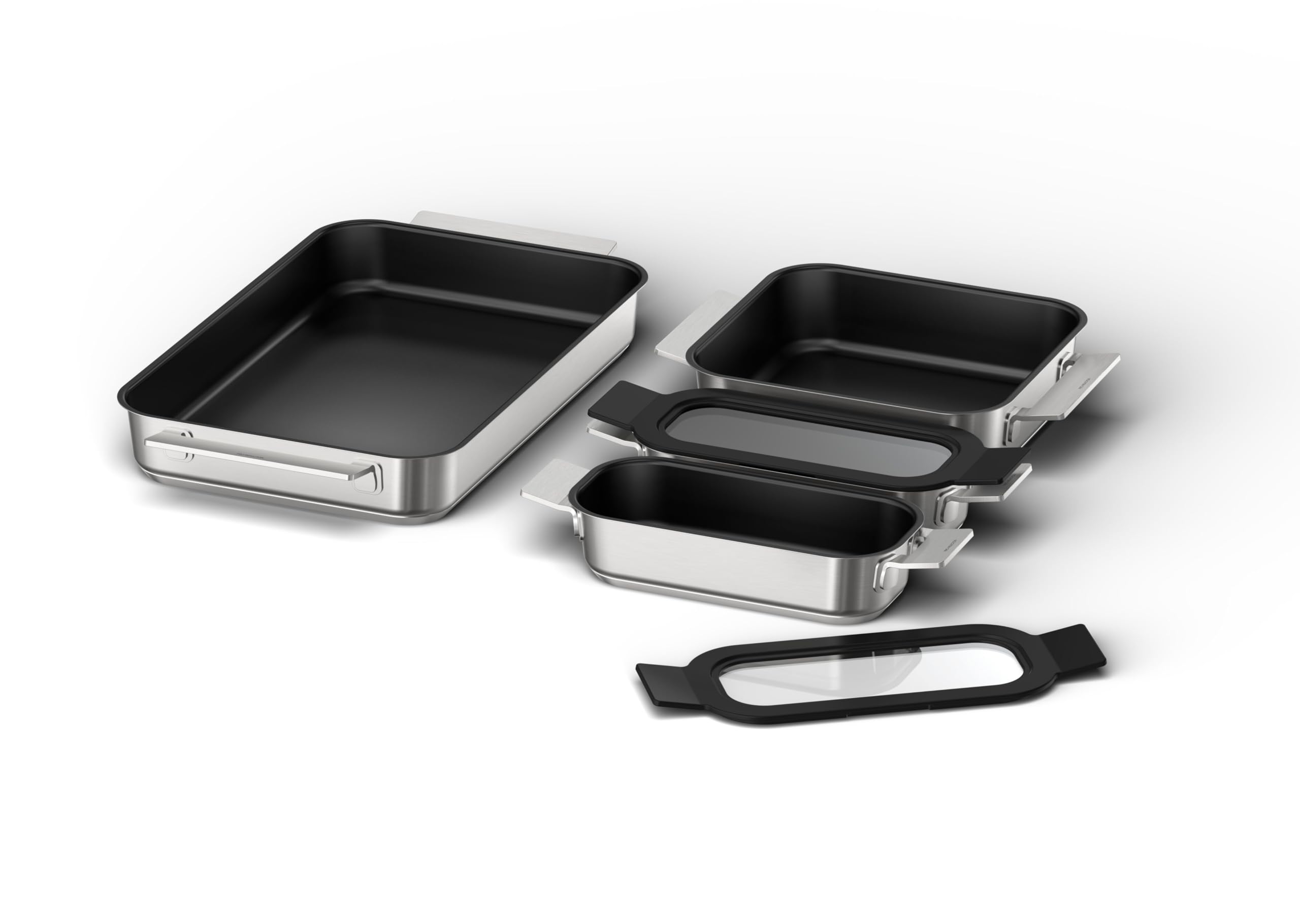 Bosch, Set de 4 recipientes para FlexInducción, HEZ9FF040 | Equipamiento completo para cocinar sin límites en tu zona de cocción flexible.