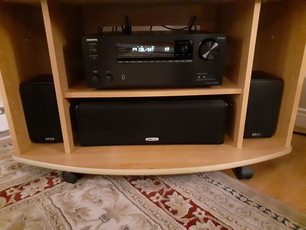 Onkyo TXNR595 Smart AV Receiver Works with Sonos 4K Ultra