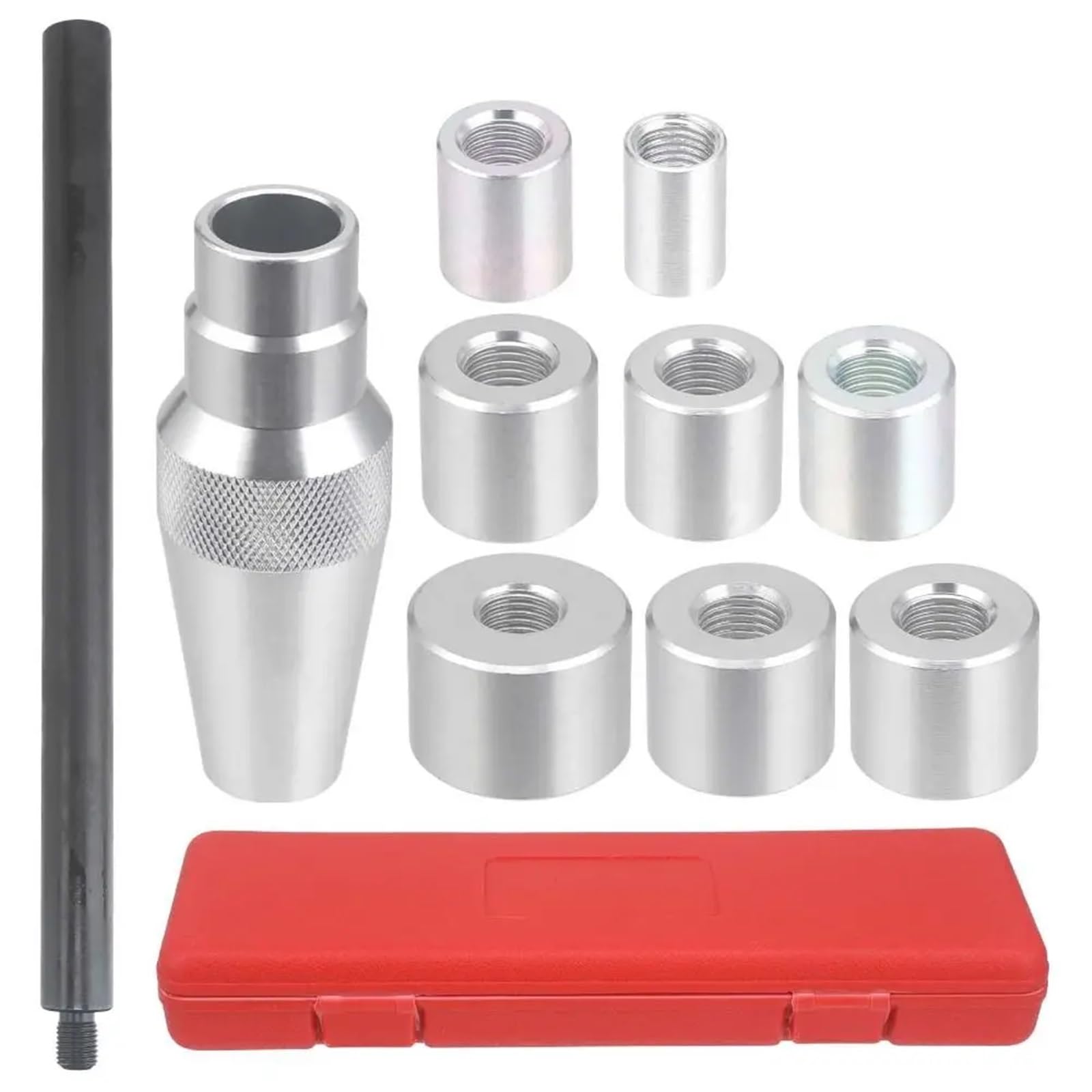 Kit centraggio Frizione Auto Strumento Calibrazione Frizione Auto 10 Pezzi 11-25mm Correttore Fori Automobilistico Universale Allineatore Allineamento Set Sostituzione Trasmissione