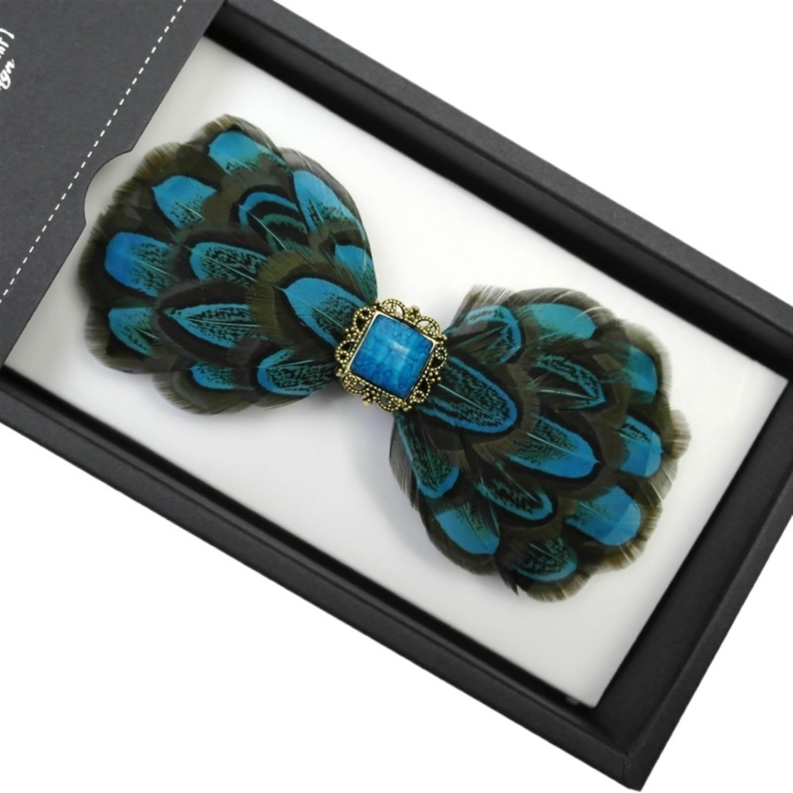 Papillon da Donna Papillon da uomo di piume Ottimo for la cravatta maschile for festa nozze