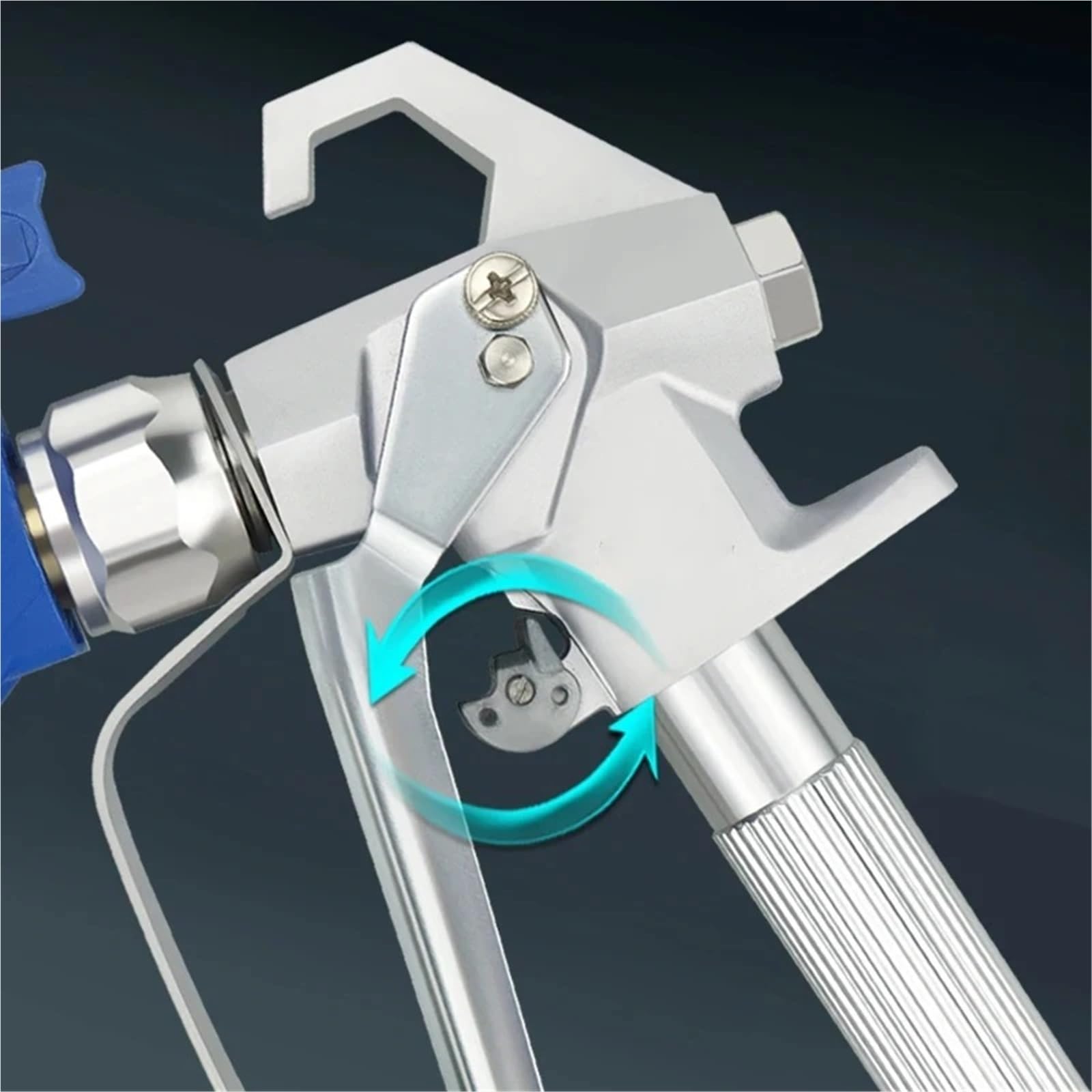 Pulverizador Eléctrico Pistola para Pintar sin Aire de Alta presión con Boquilla de 517 Puntas, pulverizador con Bomba, máquina de pulverización sin Aire(1PC Spray Gun)