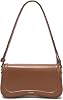 JOLLQUE Crescent Shoulder Bag for Women,Small Leather Strap Dumpling Handbag Purse,Unique Trendy Designer Hobo Crossbody Bags