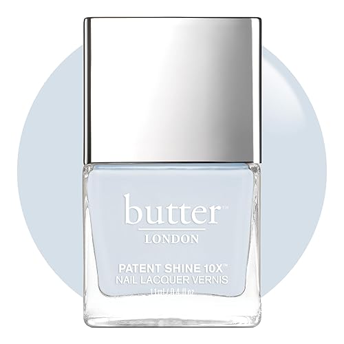 butter LONDON Patent Shine - Esmalte de uñas 10X, acabado similar a gel, fórmula resistente a las astillas, fórmula 10 libre de crueldad, tecnología