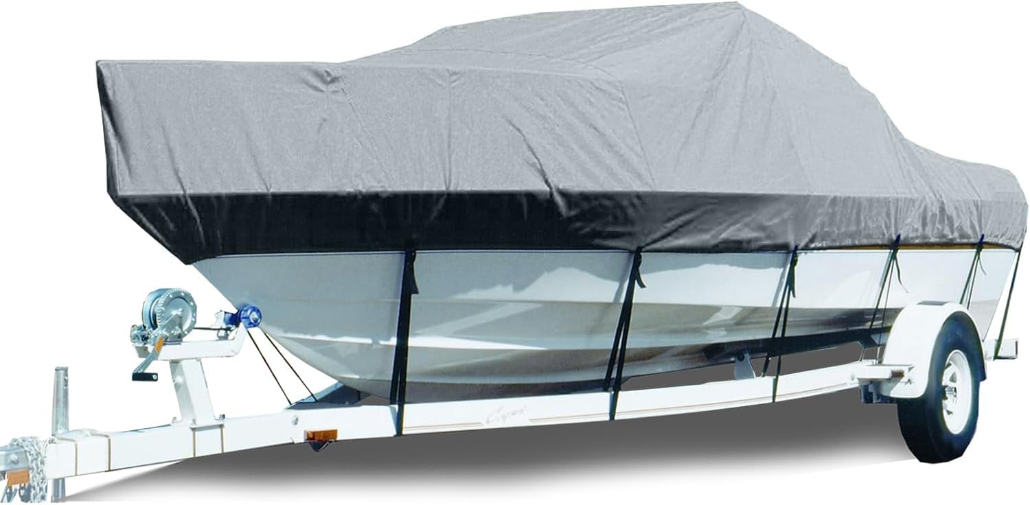 Housse de bateau remorquable et étanche pour remorque 20-22FT