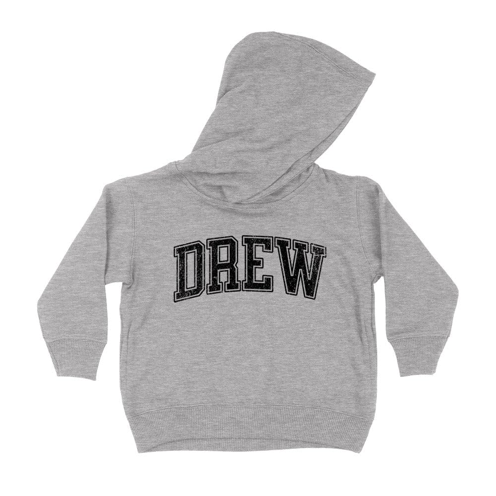 Arch Drew Kids Hoodie Sweatshirt Toddler 4T Heather Grey