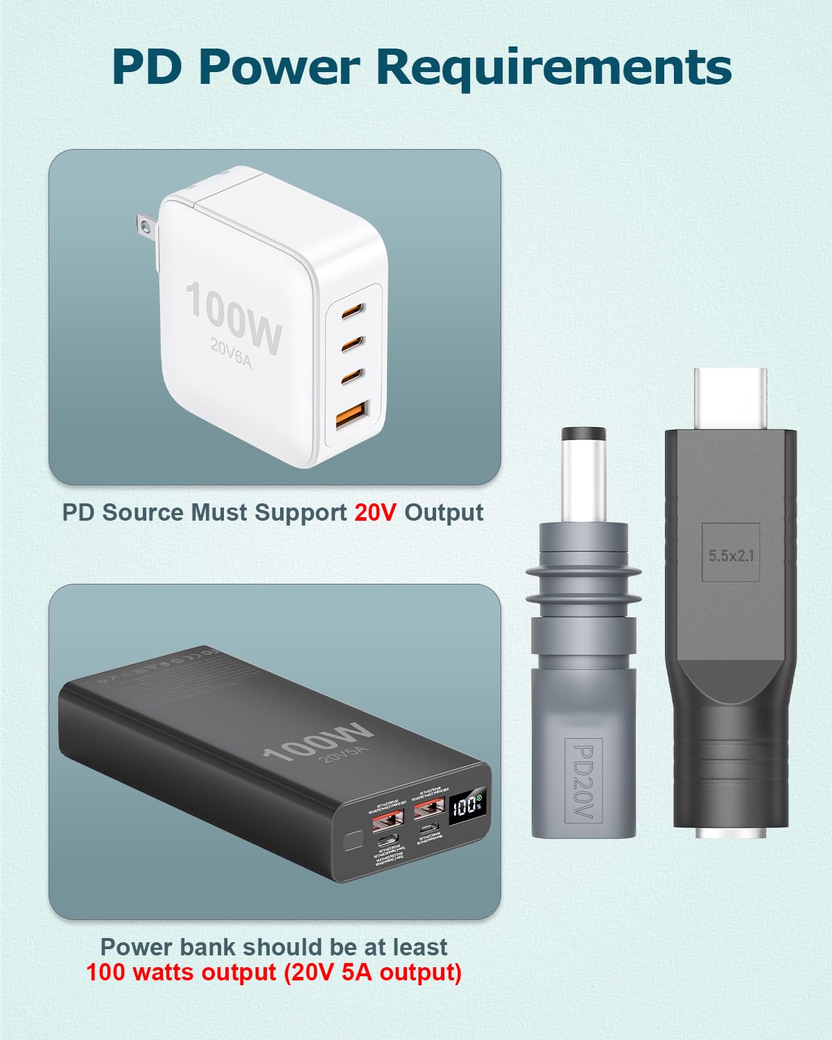 Cavo Alimentazione Starlink Mini DC-DC 2m Con Adattatore USB-C – Impermeabile IP67, Per Antenna Starlink Mini, Accessorio Da Esterno, 18 AWG
