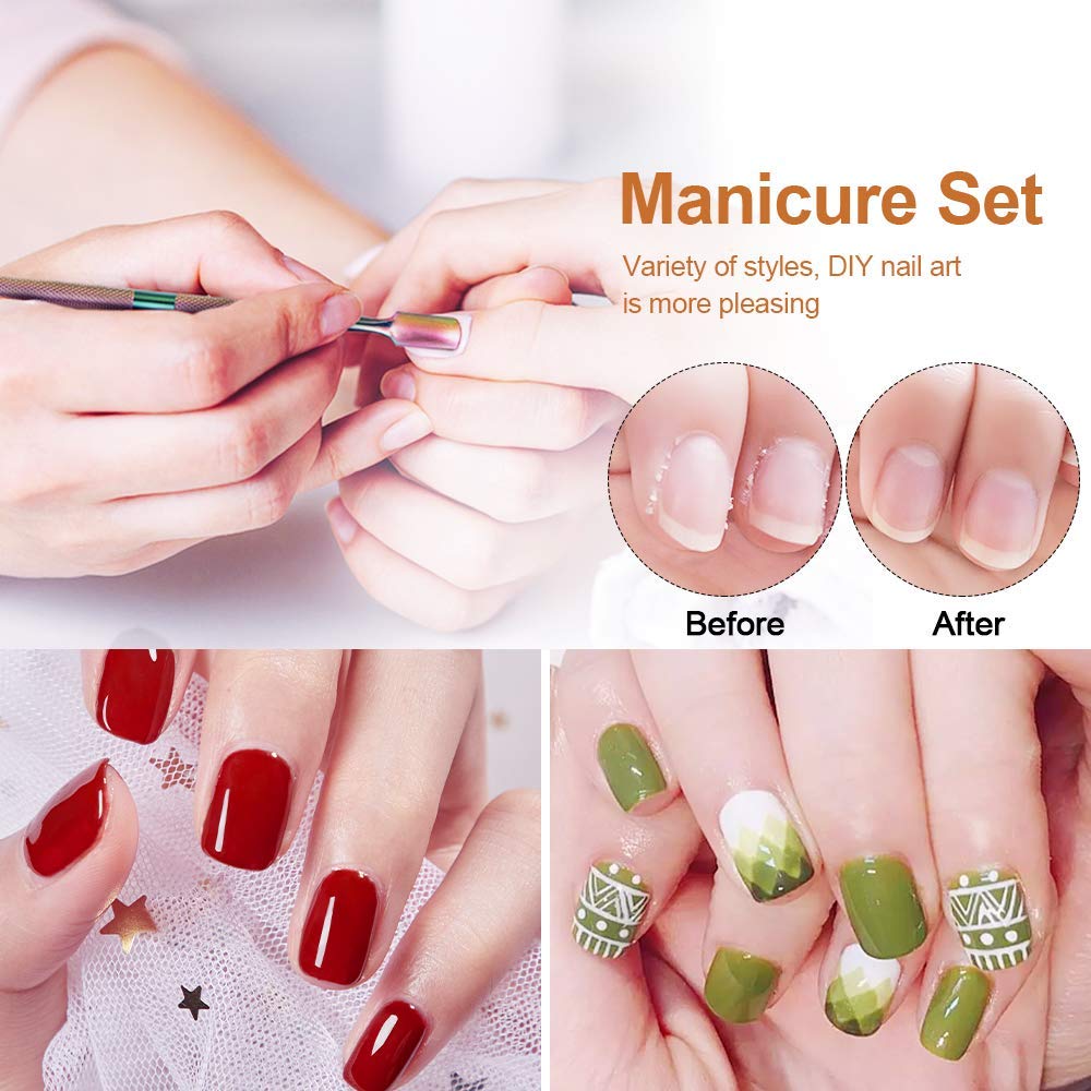 Cortadora de cutículas, cortaúñas profesional, removedor de cutículas, herramientas de manicura