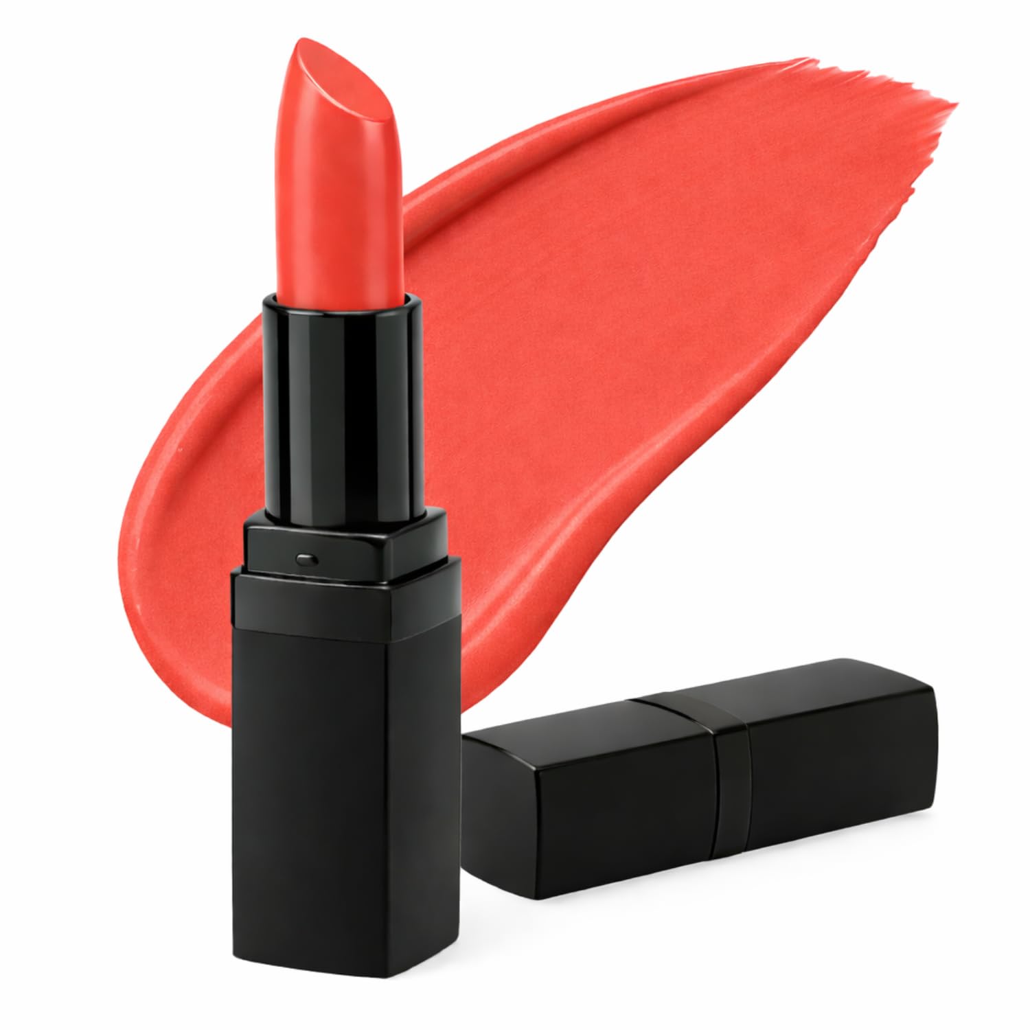 Mineral-Rich Lipstick - Highly Pigmented - Long Lasting - Hollywood's Guru of Hue for Warm Blonde Hair Color (Precious Coral)