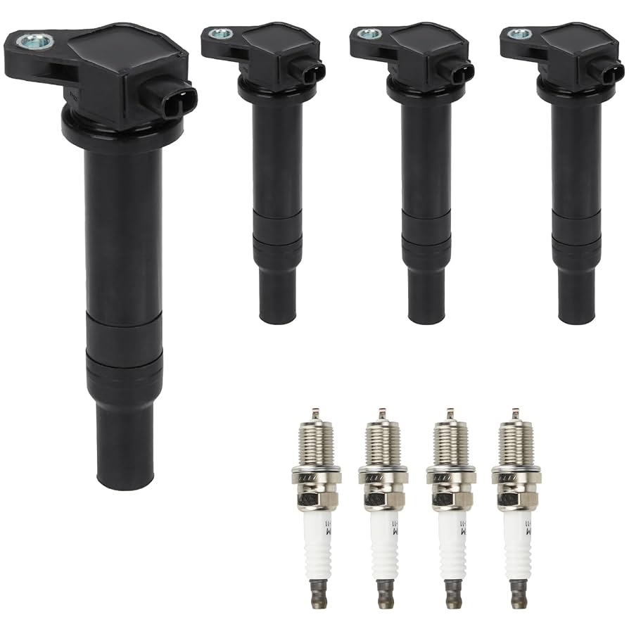 Amazon.com: Set of 4 Ignition Coils Pack 4 Iridum Spark