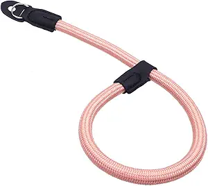 Adjustable Rope Camera Wrist Strap Hand Strap for SLR DSLR Digital Mirrorless Cameras Pink