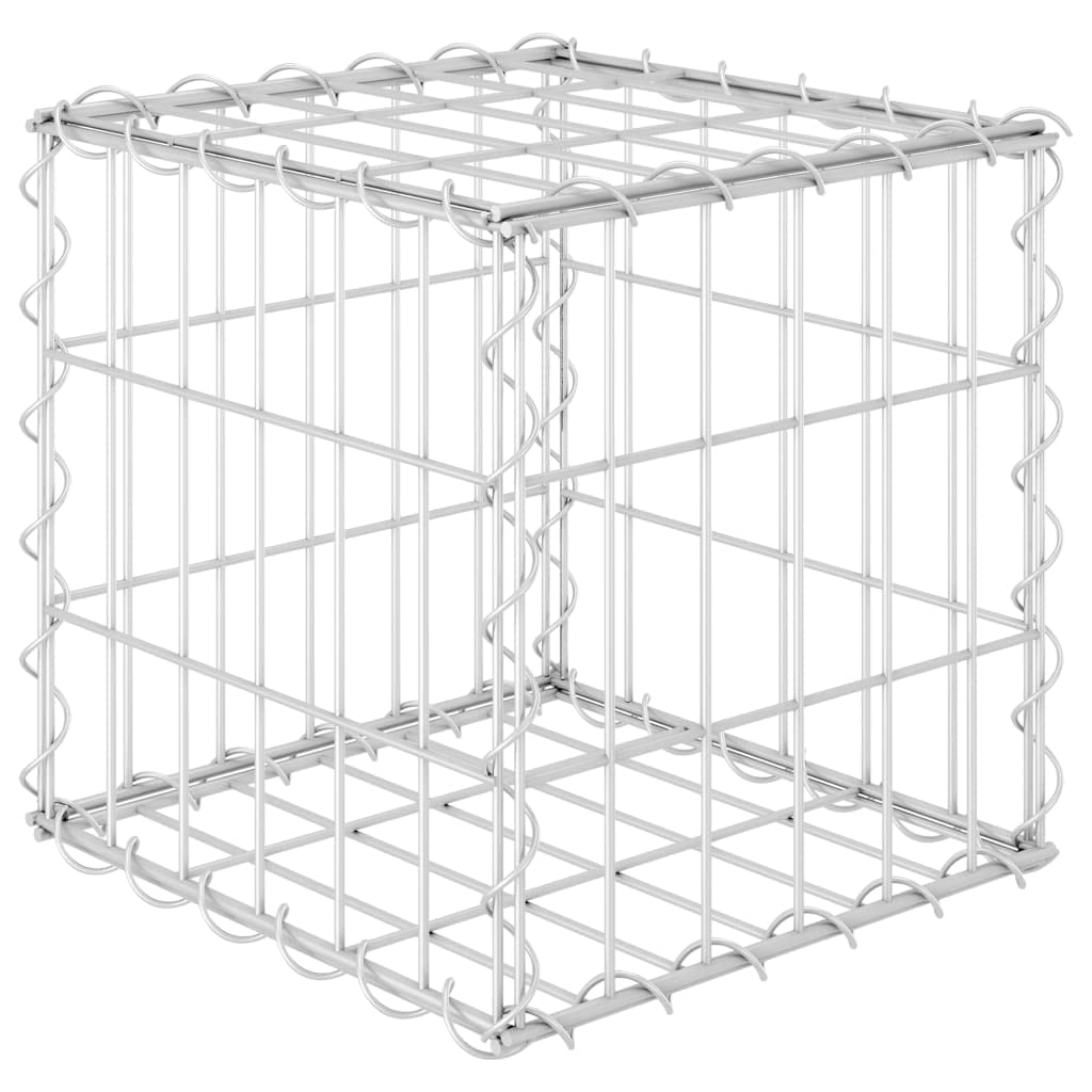 Lit surélevé cube à gabion pour protéger vos plantes du gel avec l'acier robuste