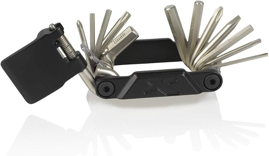 XLC Multitool 20-teilig | Kompaktes Werkzeug-Set, 10x5x5 Cm – Ideal Für Fahrrad, Haushalt & Outdoor