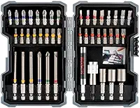 Bosch Kit de pontas e soquetes para parafusar com 43 peças